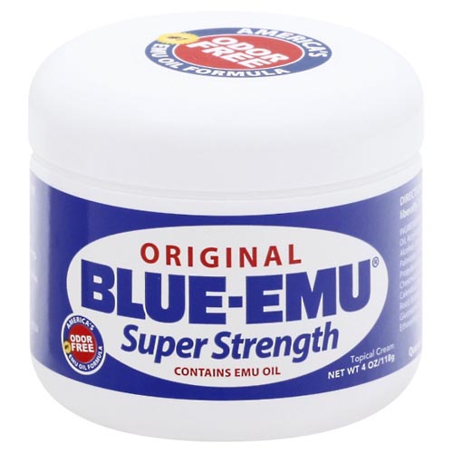 Image for Blue Emu Topical Cream, Super Strength, Original,4oz from McDonald Pharmacy