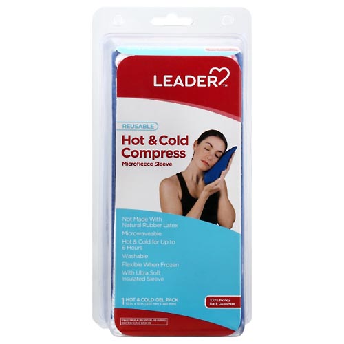 Image for Leader Hot & Cold Compress, Reusable,1ea from McDonald Pharmacy