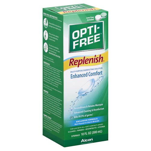 Image for Opti Free Disinfecting Solution, Multi-Purpose, Enhanced Comfort,10oz from McDonald Pharmacy