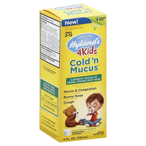 Image for Hylands Cold 'n Mucus, Homeopathic, Ages 2-12,4oz from McDonald Pharmacy
