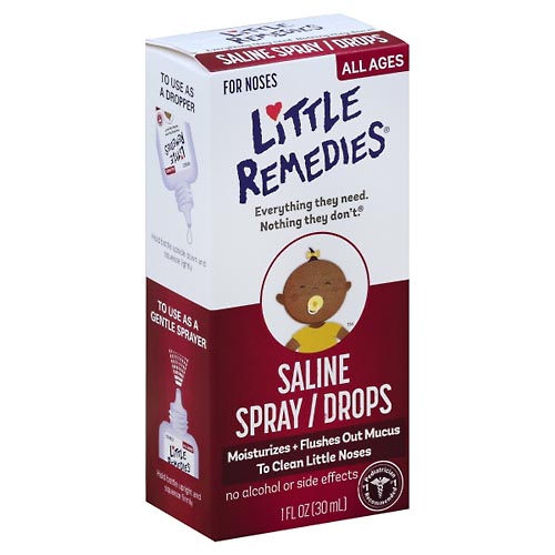 Image for Little Remedies Saline Spray/Drops,1oz from McDonald Pharmacy